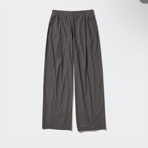 Uniqlo Ultra Stretch AIRism Straight Wide Pants